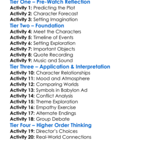 Babylon Ad 2008 Worksheet Activity Booklet