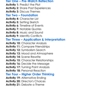 Back To Nothing 2016 Worksheet Activity Booklet