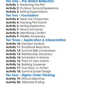 Backcountry 2015 Worksheet Activity Booklet