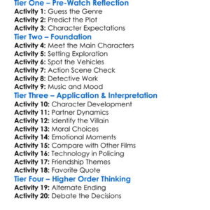 Bad Boys For Life 2020 Worksheet Activity Booklet