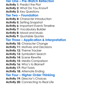 Bagman 2024 Worksheet Activity Booklet