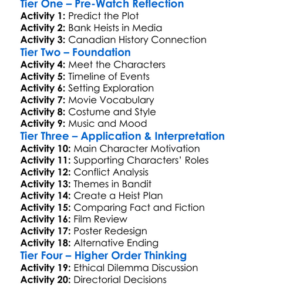 Bandit 2022 Worksheet Activity Booklet