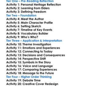 Barracoon Zora Neale Hurston Worksheet Activity Booklet