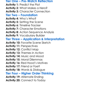Batman Under The Red Hood Worksheet Activity Booklet
