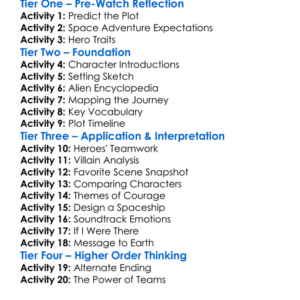 Battle Beyond The Stars 1980 Worksheet Activity Booklet