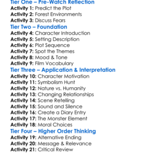 Beast No More 2019 Worksheet Activity Booklet