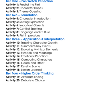 Beast Of Two Worlds Ajakaju 2024 Worksheet Activity Booklet
