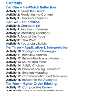 Behind The Madness The Making Of My Son My Son 2010 Worksheet Activity Booklet