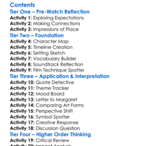 Being In A Place A Portrait Of Margaret Tait 2024 Worksheet Activity Booklet