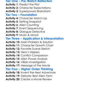 Ben 10 Ben 10010 2021 Worksheet Activity Booklet