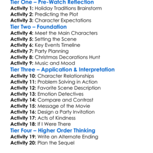 Best Christmas Party Ever 2014 Worksheet Activity Booklet