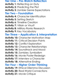 Beyond The Call To Duty 2016 Worksheet Activity Booklet