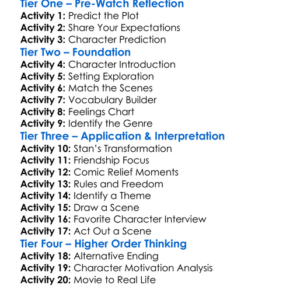 Big Stan 2007 Worksheet Activity Booklet