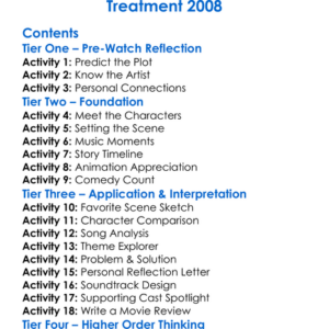 Bigg Snoop Dogg Presents The Adventures Of Tha Blue Carpet Treatment 2008 Worksheet Activity Booklet