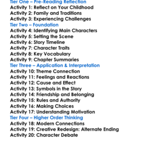 Black Boy Richard Wright Worksheet Activity Booklet