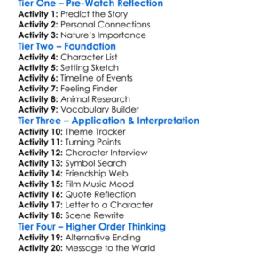 Brother Bear Worksheet Activity Booklet