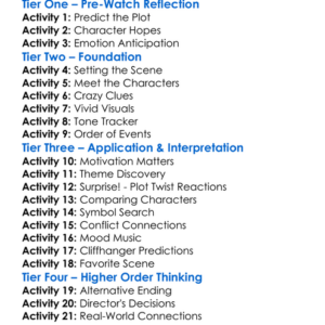 Butchers Book Three Bonesaw 2024 Worksheet Activity Booklet
