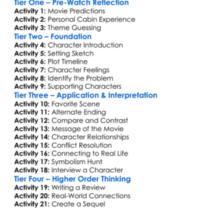 Cabin Connection 2022 Worksheet Activity Booklet