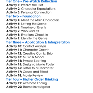 Cabin Pressure 2001 Worksheet Activity Booklet