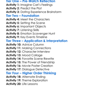 Carls Date 2023 Worksheet Activity Booklet