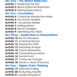 Casino Royale 2006 Worksheet Activity Booklet