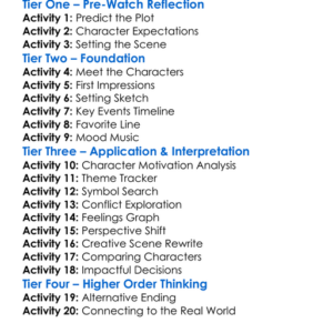 Catching Dust 2024 Worksheet Activity Booklet