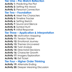 Caveat 2021 Worksheet Activity Booklet