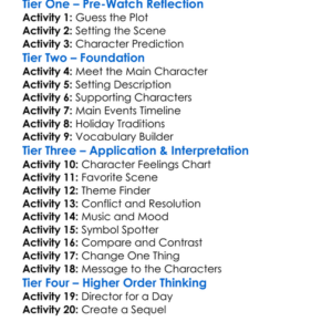 Christmas Bells Are Ringing 2018 Worksheet Activity Booklet