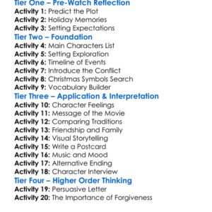 Christmas Child 2004 Worksheet Activity Booklet
