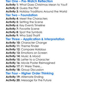 Christmas In July 2019 Worksheet Activity Booklet