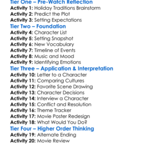 Christmas In The Rockies 2020 Worksheet Activity Booklet