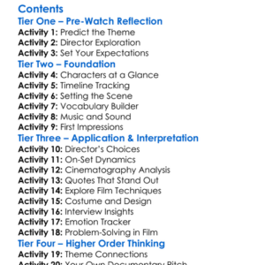 Cinema Sex Politics Bertolucci Makes The Dreamers 2004 Worksheet Activity Booklet