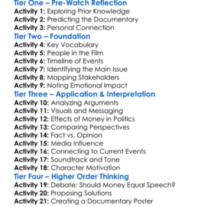 Citizen Koch 2013 Worksheet Activity Booklet