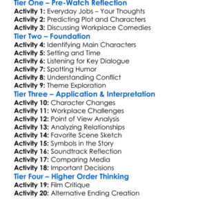 Clerks 1994 Worksheet Activity Booklet
