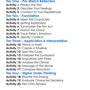Cobweb 2023 Worksheet Activity Booklet