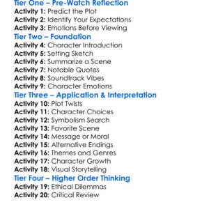 Cold Meat 2024 Worksheet Activity Booklet
