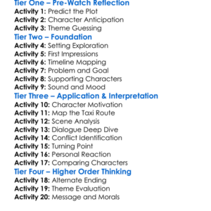 Collateral 2004 Worksheet Activity Booklet