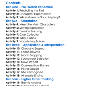 Concrete Evidence A Fixer Upper Mystery 2017 Worksheet Activity Booklet