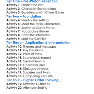 Confidential Informant 2023 Worksheet Activity Booklet