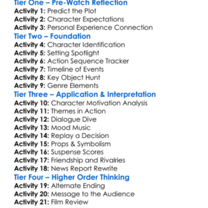 Copshop 2021 Worksheet Activity Booklet