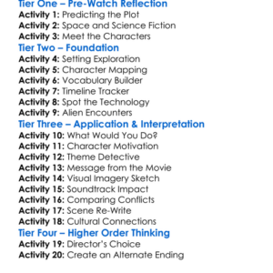 Cosmic Sin 2021 Worksheet Activity Booklet