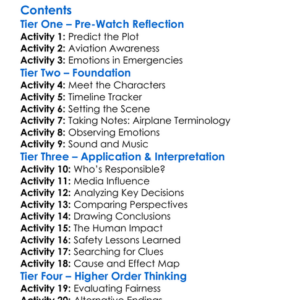 Crash The Mystery Of Flight 1501 1990 Worksheet Activity Booklet