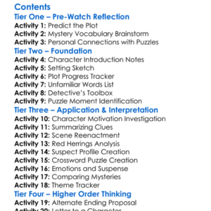 Crossword Mysteries Riddle Me Dead 2021 Worksheet Activity Booklet