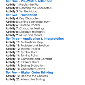 Cruel Fixation 2019 Worksheet Activity Booklet