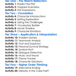 Cube 1998 Worksheet Activity Booklet