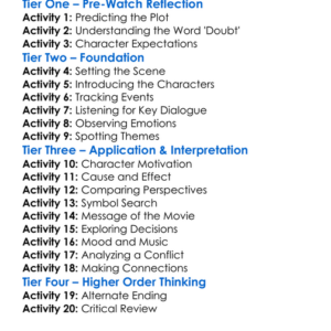 Cuomo Doubt 2019 Worksheet Activity Booklet