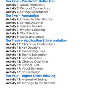 Curly Sue 1991 Worksheet Activity Booklet
