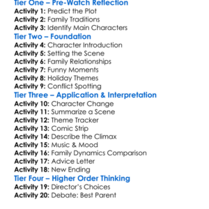 Daddys Home 2 2017 Worksheet Activity Booklet