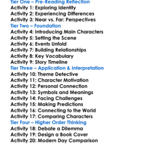 Daniel Deronda George Eliot Worksheet Activity Booklet