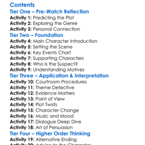 Darrow  Darrow In The Key Of Murder 2018 Worksheet Activity Booklet